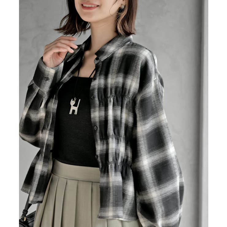 起毛チェックシャーリングシャツ | rps | 詳細画像1 