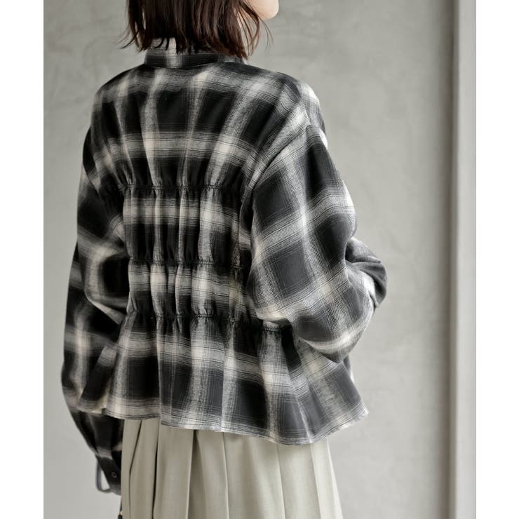 起毛チェックシャーリングシャツ | rps | 詳細画像16 