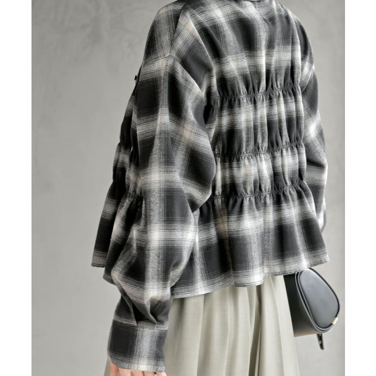 起毛チェックシャーリングシャツ | rps | 詳細画像17 