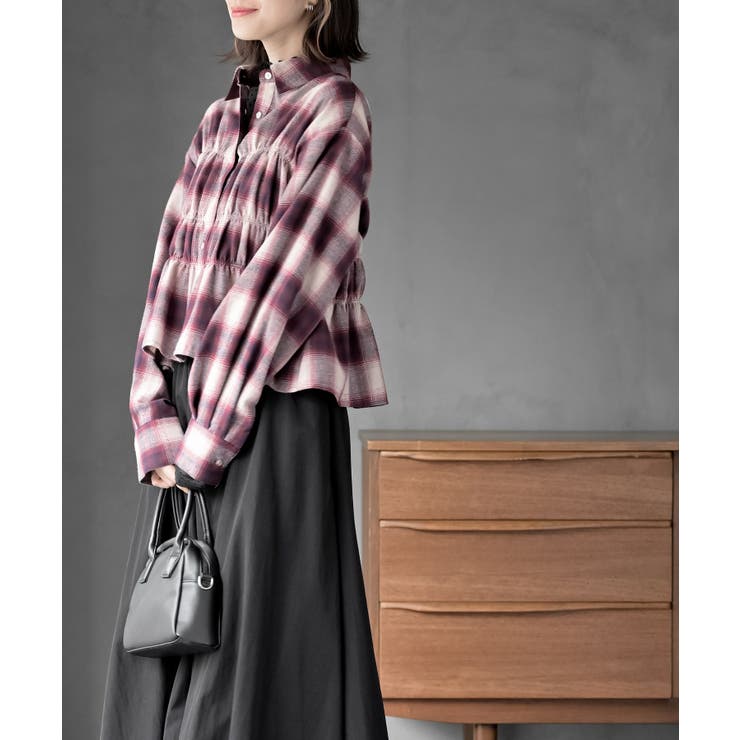 起毛チェックシャーリングシャツ | rps | 詳細画像19 