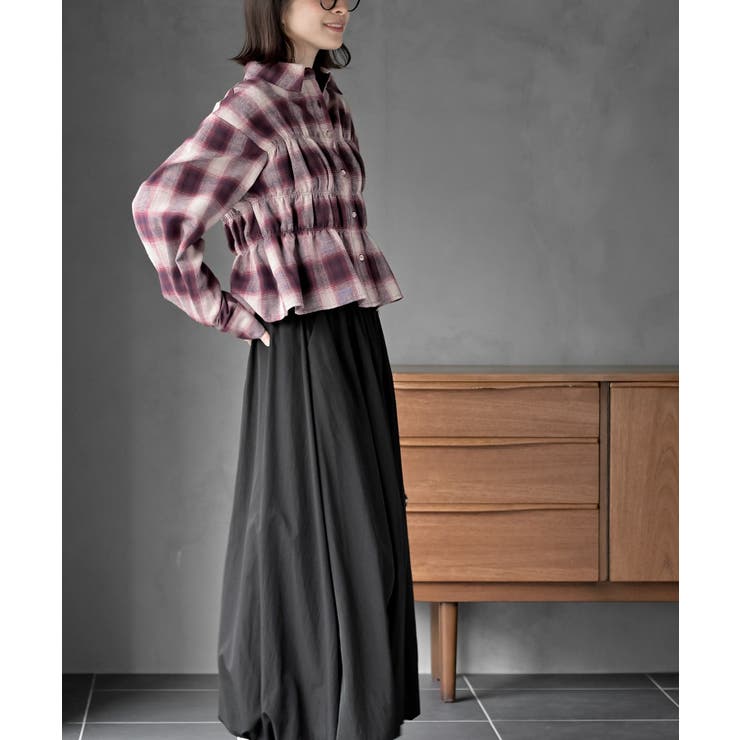 起毛チェックシャーリングシャツ | rps | 詳細画像21 