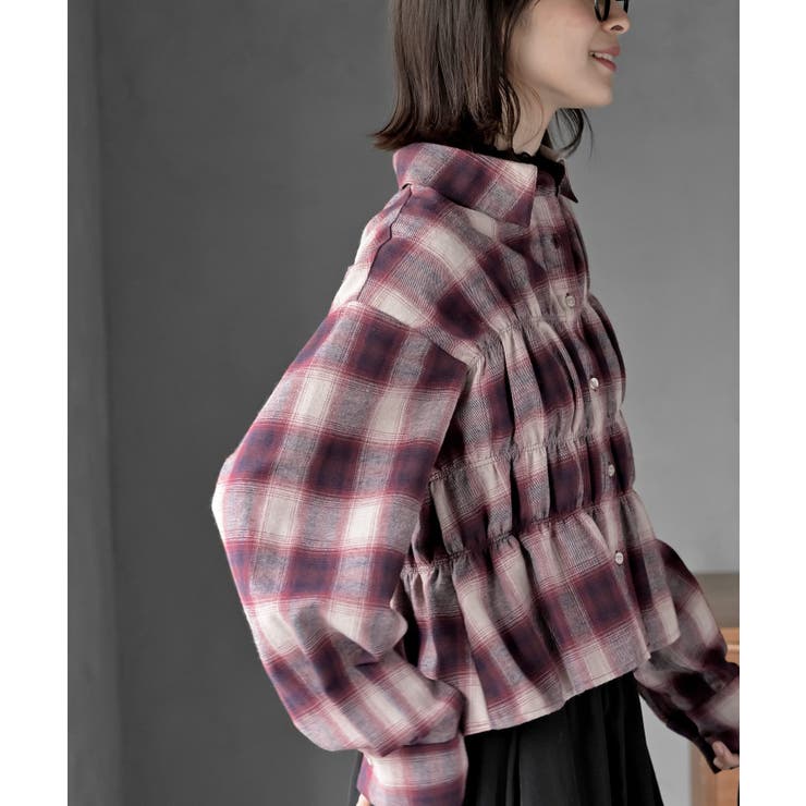 起毛チェックシャーリングシャツ | rps | 詳細画像23 