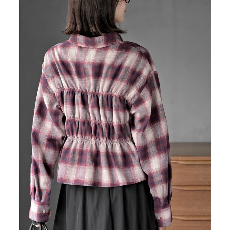 起毛チェックシャーリングシャツ | rps | 詳細画像24 