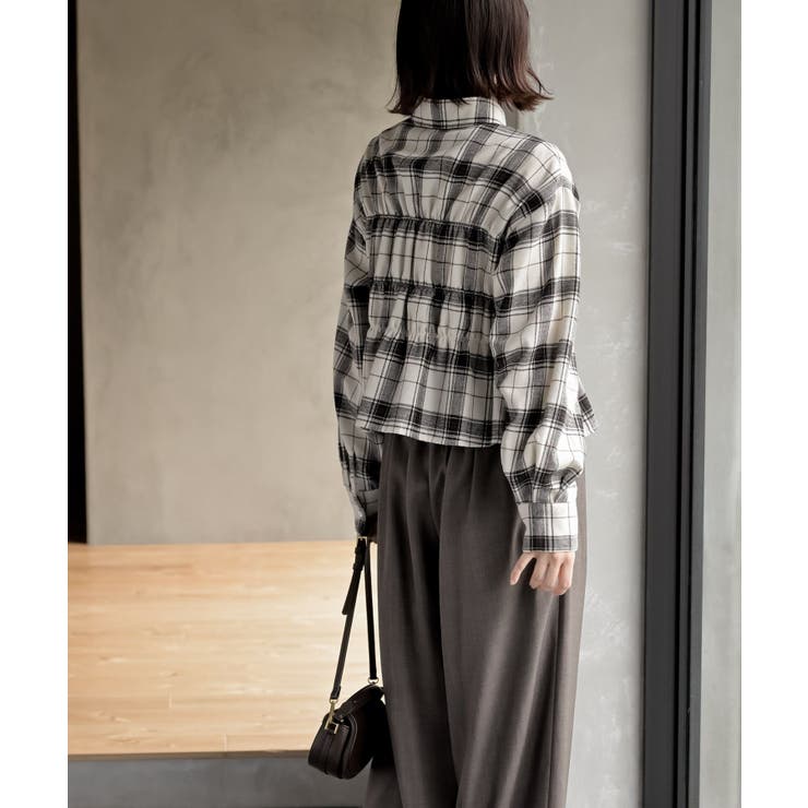 起毛チェックシャーリングシャツ | rps | 詳細画像4 