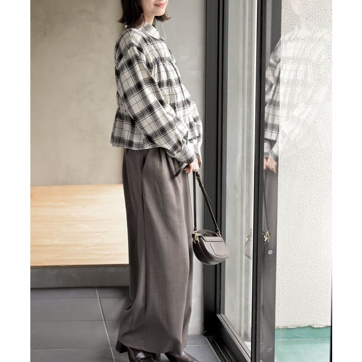 起毛チェックシャーリングシャツ | rps | 詳細画像5 
