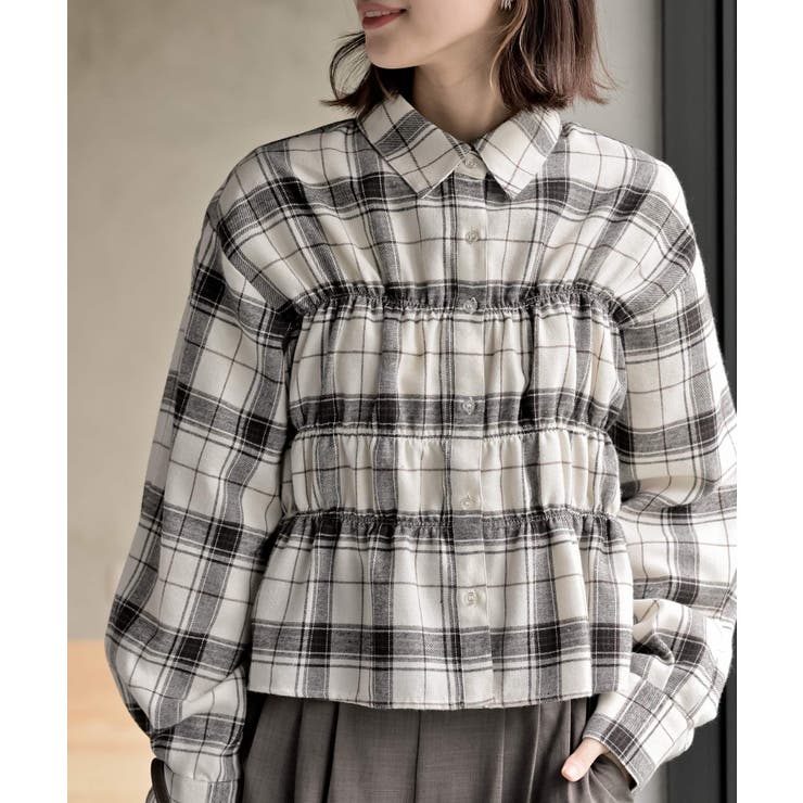 起毛チェックシャーリングシャツ | rps | 詳細画像6 