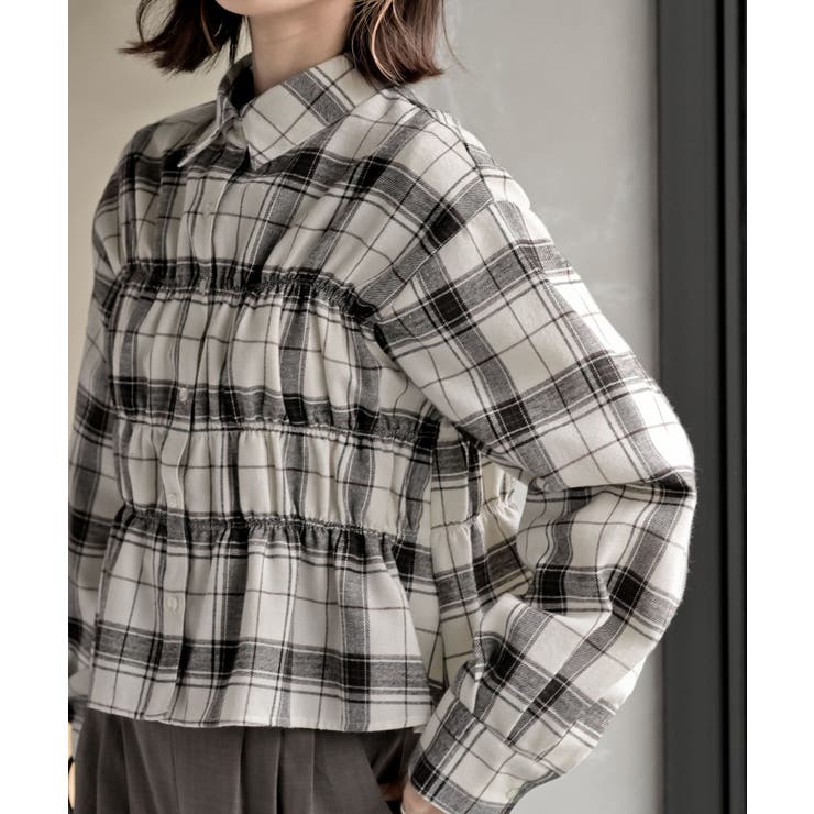起毛チェックシャーリングシャツ | rps | 詳細画像7 