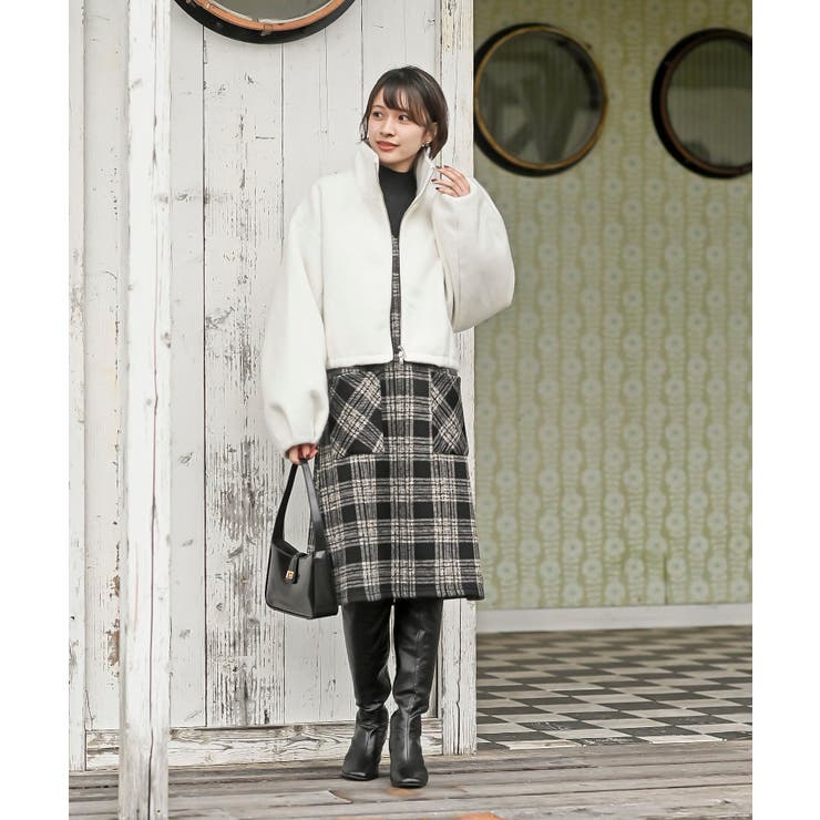 ダブルジップショートブルゾン[品番：RPSW0002994]｜rps（アール