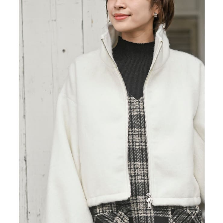 ダブルジップショートブルゾン[品番：RPSW0002994]｜rps（アール