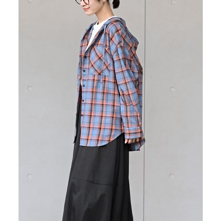 フードビックチェックシャツ | rps | 詳細画像11 