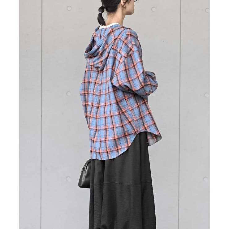 フードビックチェックシャツ | rps | 詳細画像12 