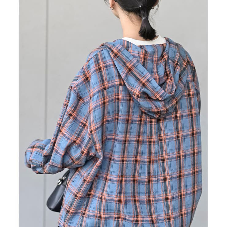 フードビックチェックシャツ | rps | 詳細画像16 