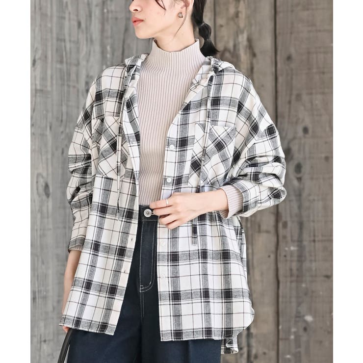 フードビックチェックシャツ | rps | 詳細画像19 