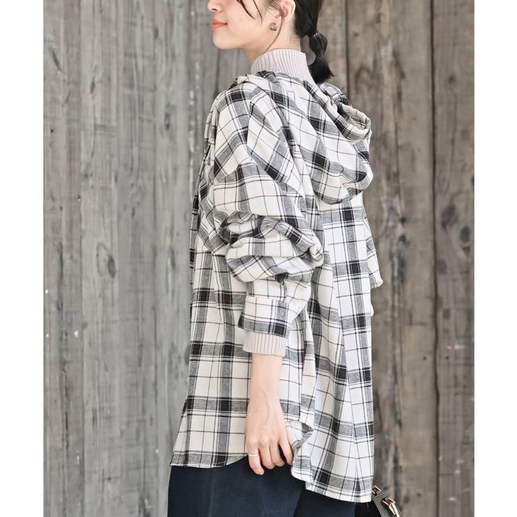 フードビックチェックシャツ | rps | 詳細画像20 