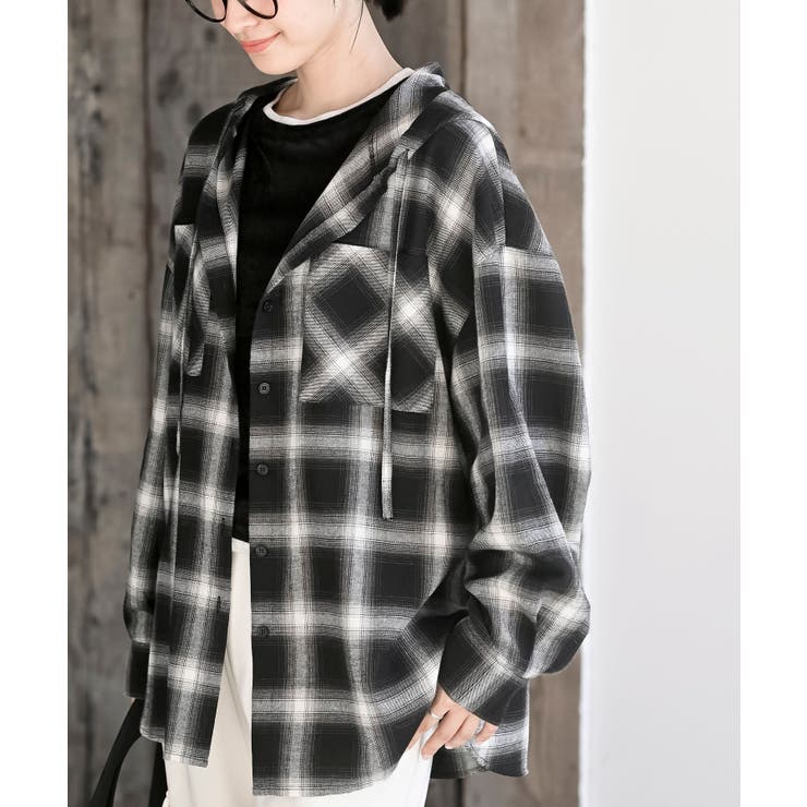 フードビックチェックシャツ | rps | 詳細画像31 