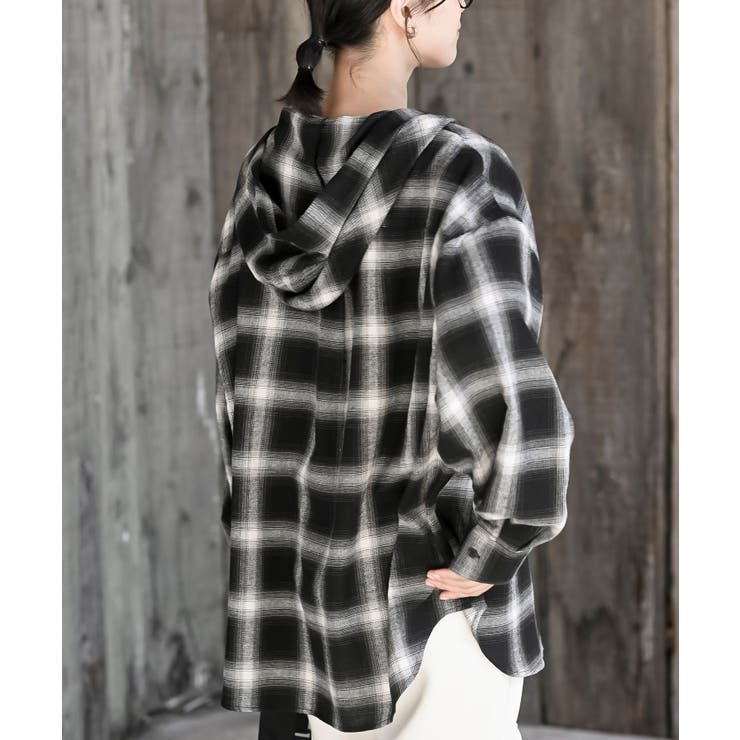 フードビックチェックシャツ | rps | 詳細画像32 