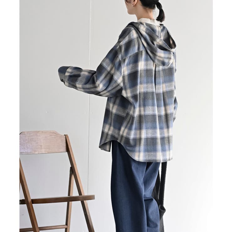 フードビックチェックシャツ | rps | 詳細画像4 