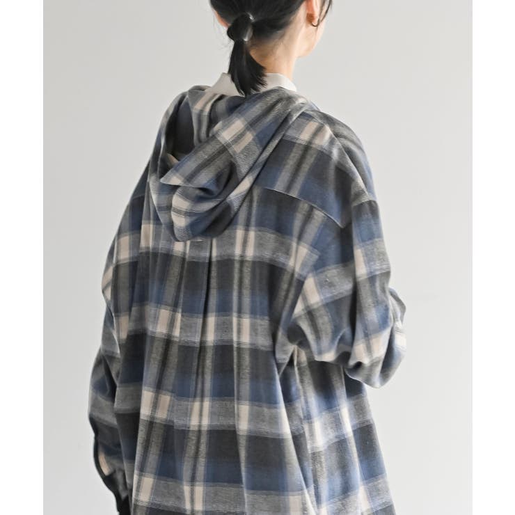 フードビックチェックシャツ | rps | 詳細画像8 
