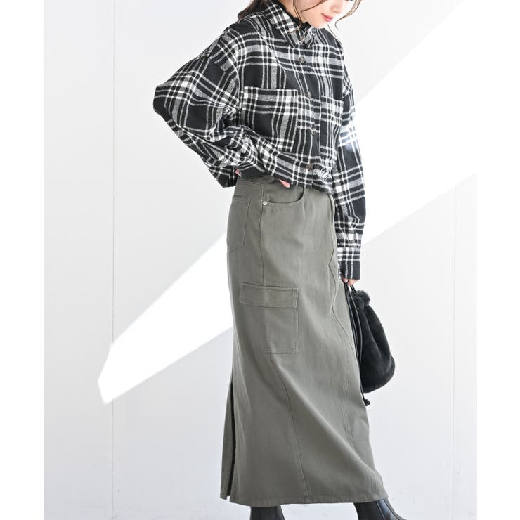 シャギーチェックショートシャツ[品番：RPSW0002237]｜rps（アール