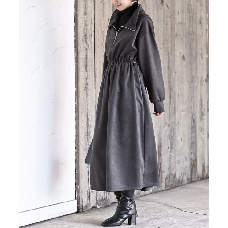 スエードポンチドロストワンピース[品番：RPSW0003339]｜rps（アール