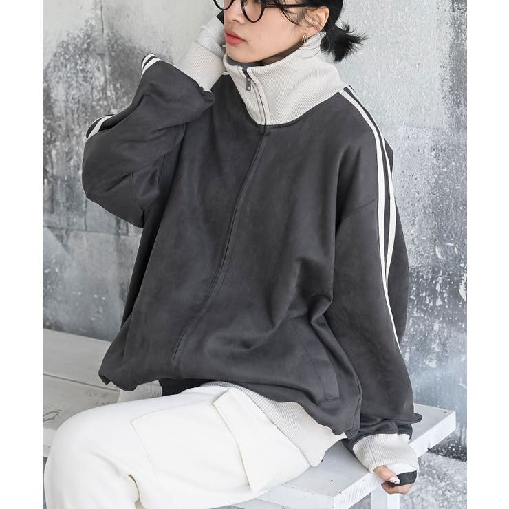 スエードポンチトラックジャケット | rps | 詳細画像28 