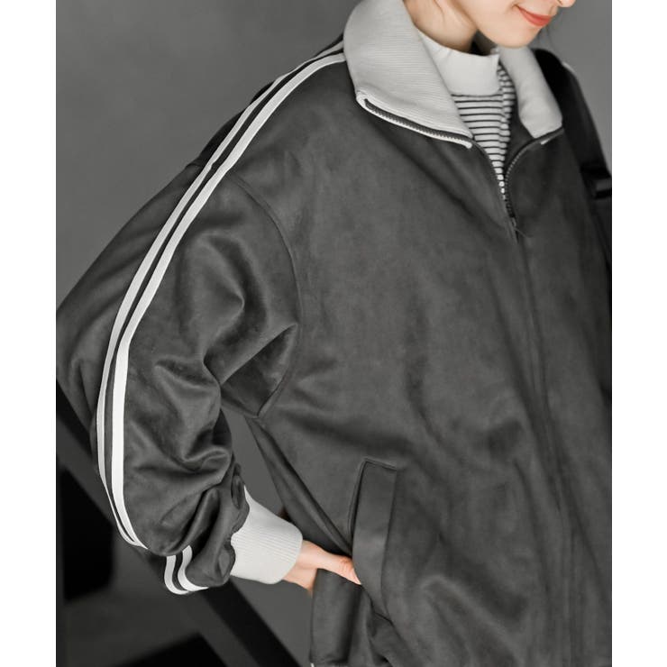 スエードポンチトラックジャケット | rps | 詳細画像34 