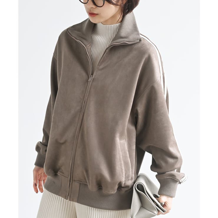 モカ | スエードポンチトラックジャケット | rps