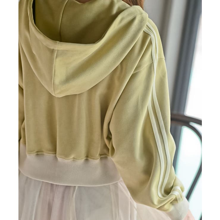 スエードポンチフードトラックジャケット | rps | 詳細画像15 