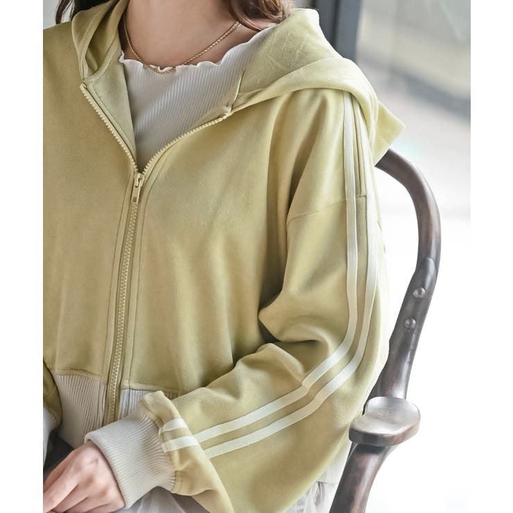 スエードポンチフードトラックジャケット | rps | 詳細画像17 