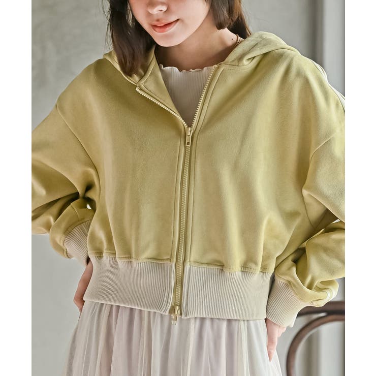 スエードポンチフードトラックジャケット | rps | 詳細画像18 