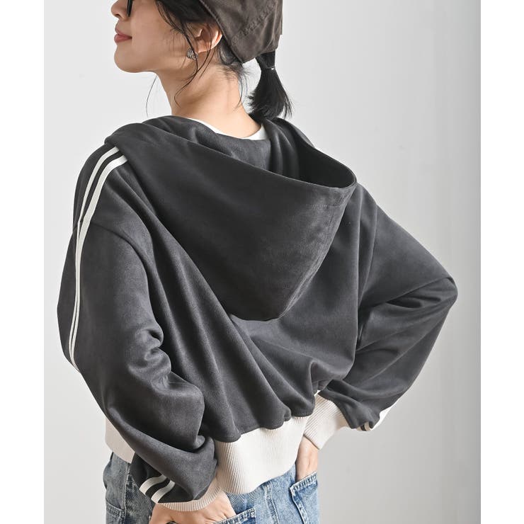 スエードポンチフードトラックジャケット | rps | 詳細画像24 