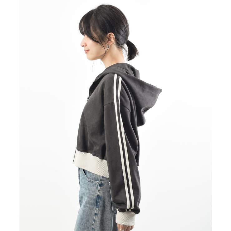 スエードポンチフードトラックジャケット | rps | 詳細画像25 