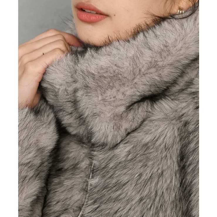 ミックスファー２ＷＡＹブルゾン | rps | 詳細画像10 