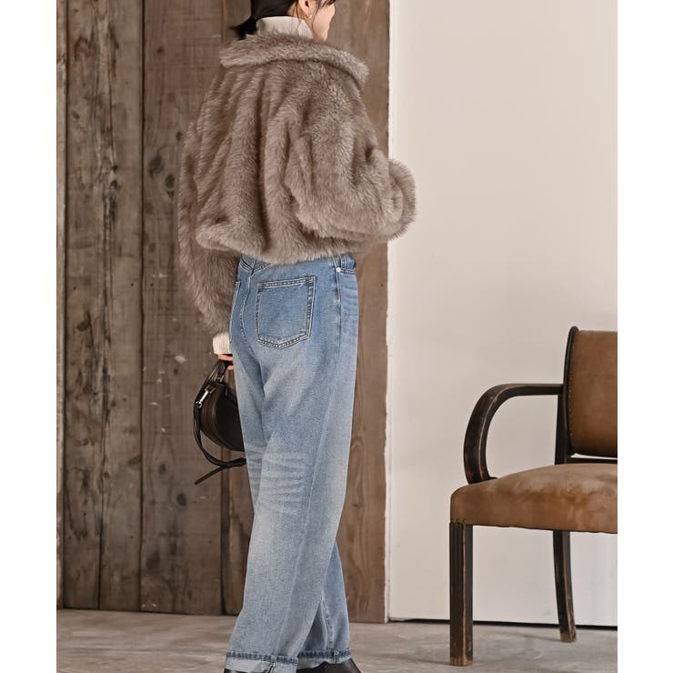 ミックスファー２ＷＡＹブルゾン | rps | 詳細画像14 