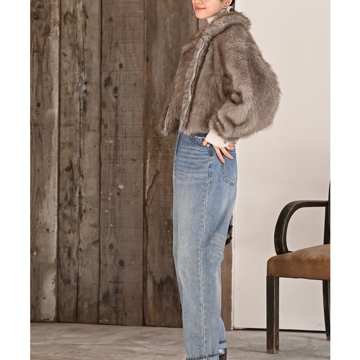 ミックスファー２ＷＡＹブルゾン | rps | 詳細画像15 