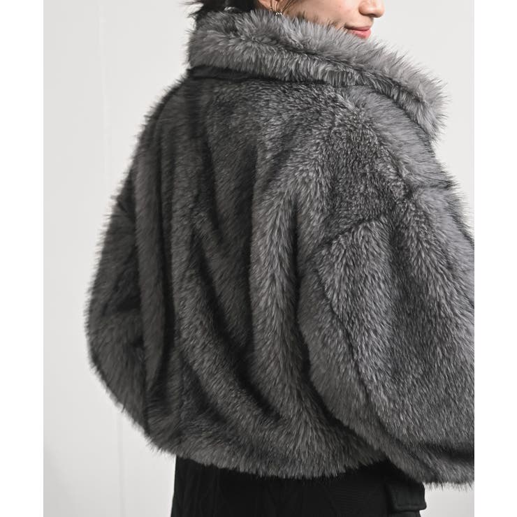 ミックスファー２ＷＡＹブルゾン | rps | 詳細画像26 