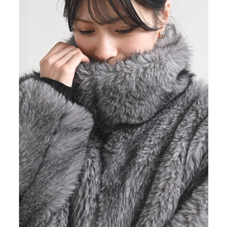 ミックスファー２ＷＡＹブルゾン | rps | 詳細画像27 