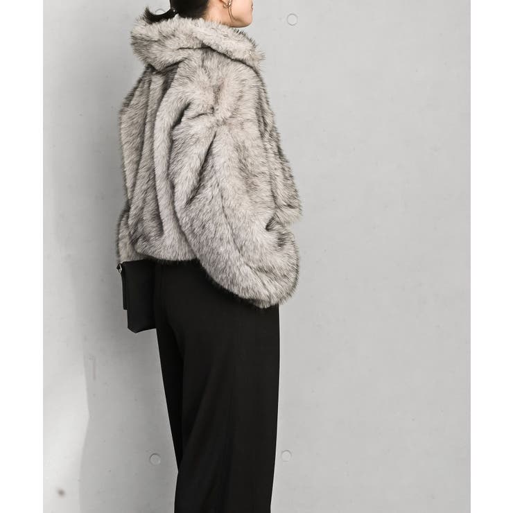 ミックスファー２ＷＡＹブルゾン | rps | 詳細画像3 