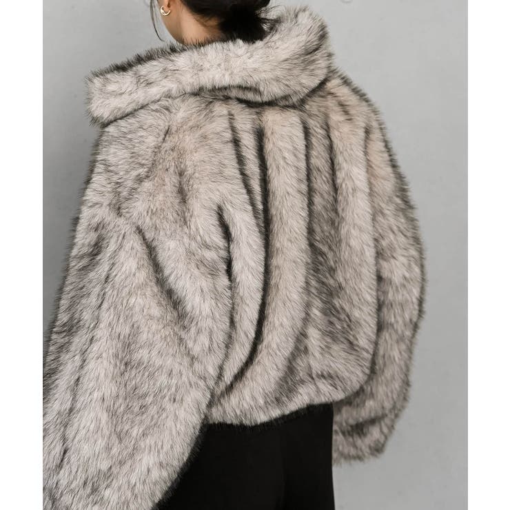 ミックスファー２ＷＡＹブルゾン | rps | 詳細画像8 