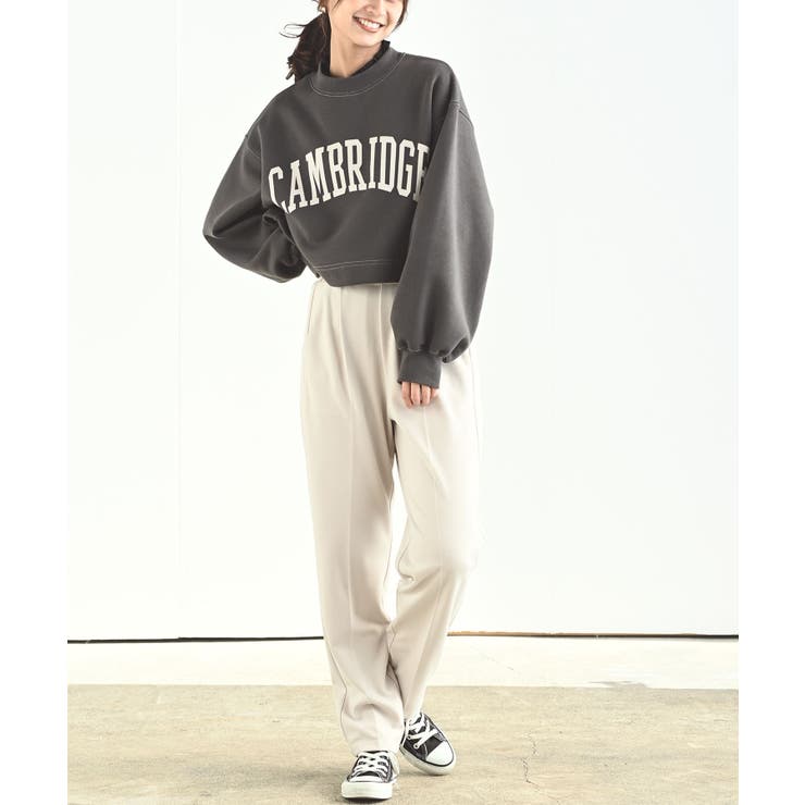 カレッジプリントショート丈プルオーバー | rps | 詳細画像15 