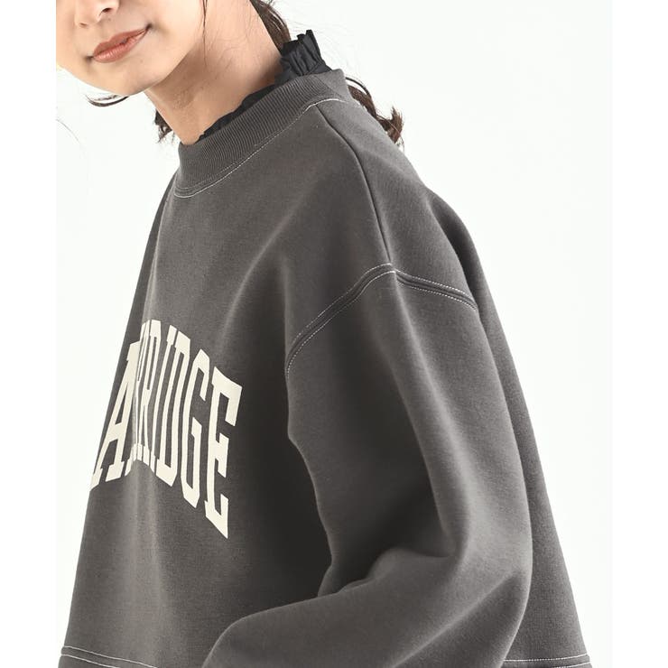 カレッジプリントショート丈プルオーバー | rps | 詳細画像18 