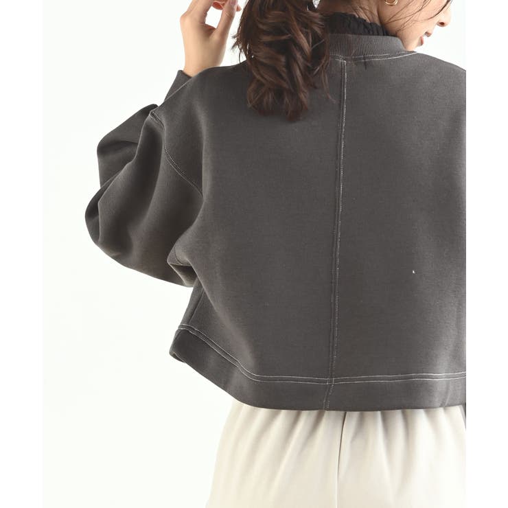 カレッジプリントショート丈プルオーバー | rps | 詳細画像19 