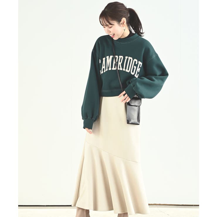 カレッジプリントショート丈プルオーバー | rps | 詳細画像20 