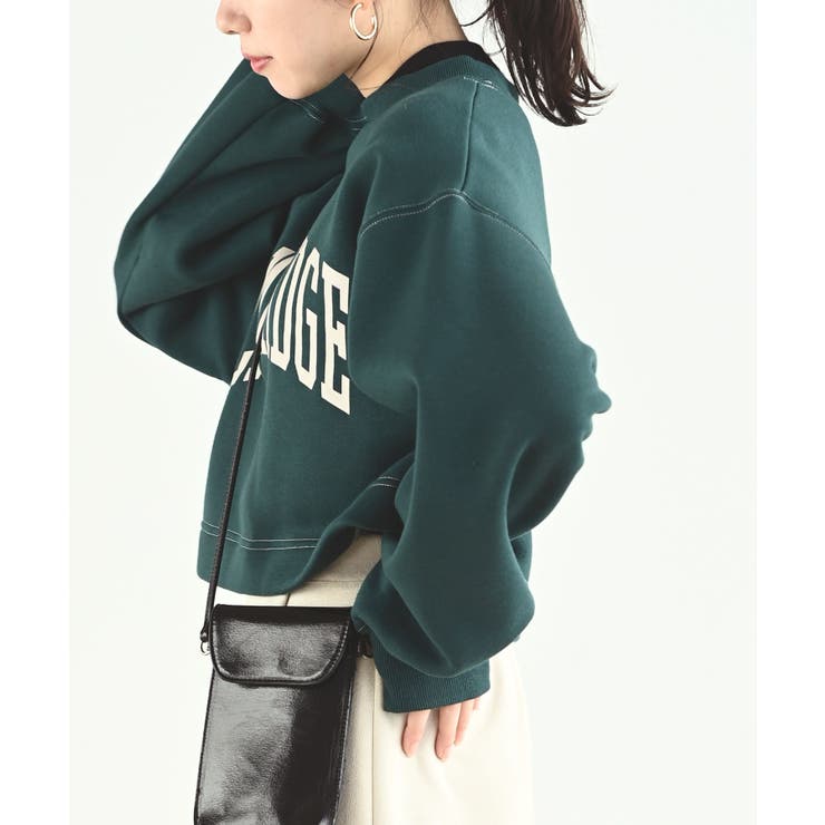 カレッジプリントショート丈プルオーバー | rps | 詳細画像24 