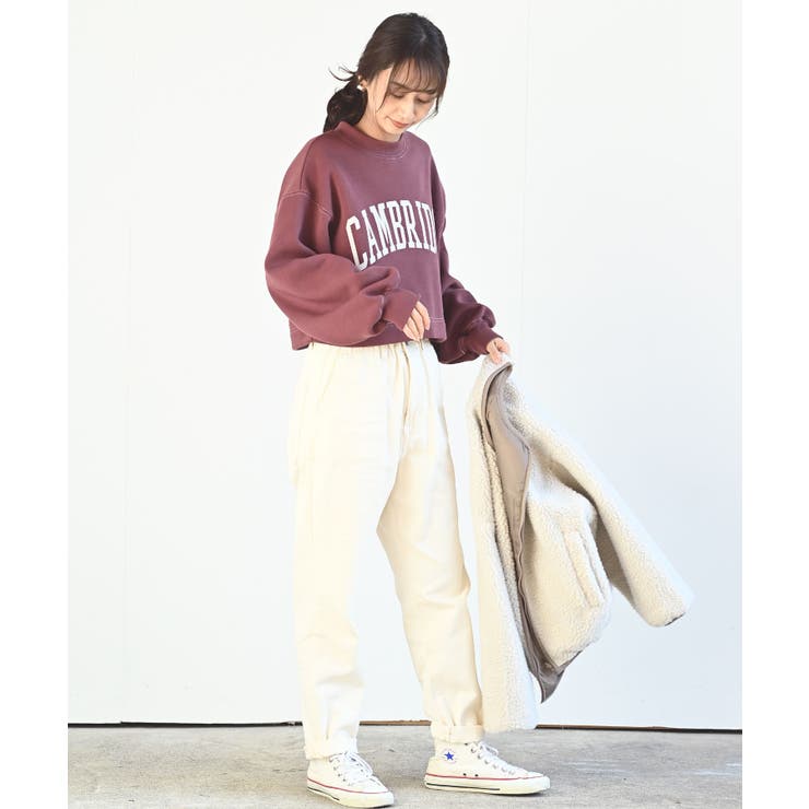 カレッジプリントショート丈プルオーバー | rps | 詳細画像29 