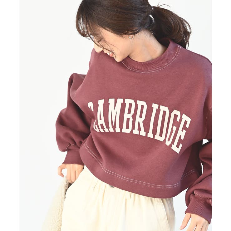 カレッジプリントショート丈プルオーバー | rps | 詳細画像33 