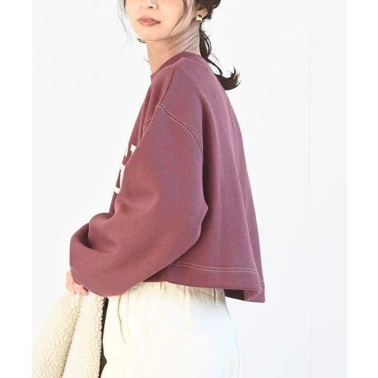 カレッジプリントショート丈プルオーバー | rps | 詳細画像34 