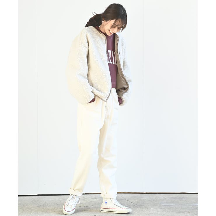 カレッジプリントショート丈プルオーバー | rps | 詳細画像38 