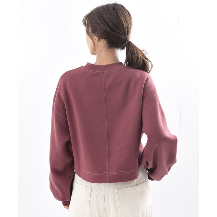 カレッジプリントショート丈プルオーバー | rps | 詳細画像40 