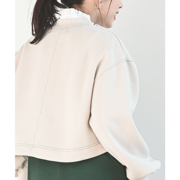 カレッジプリントショート丈プルオーバー | rps | 詳細画像7 